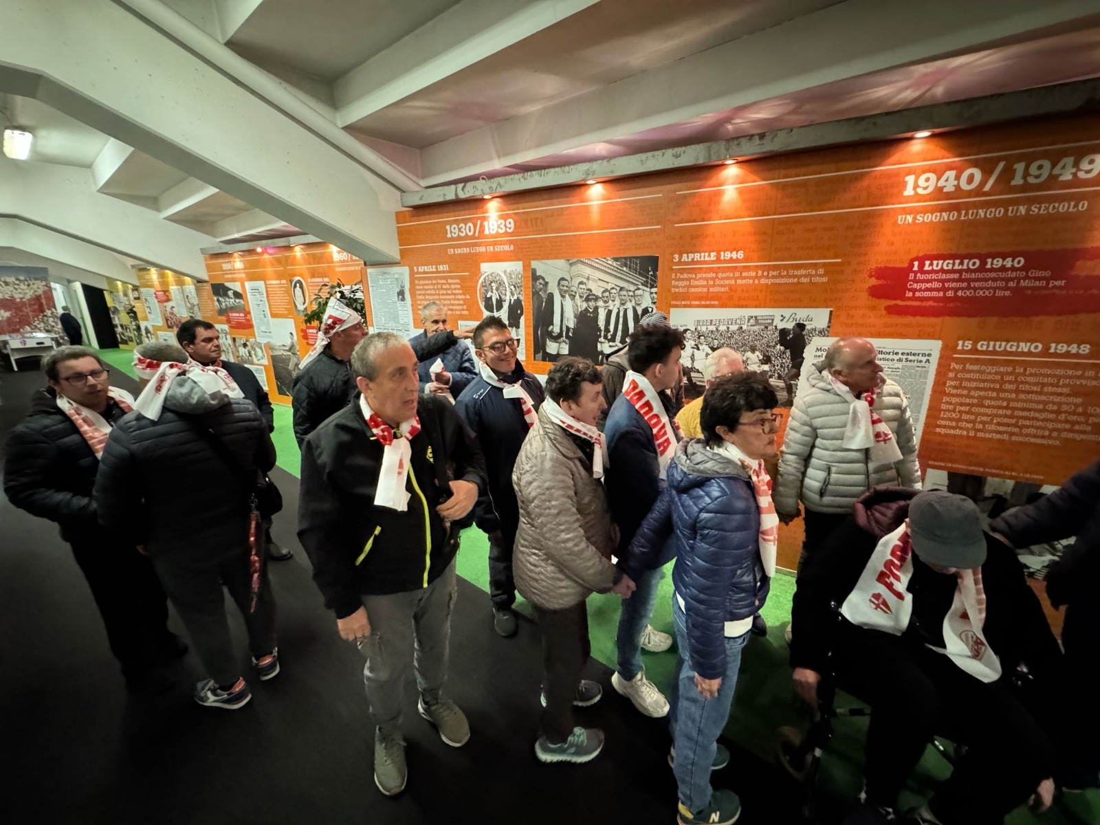Allo stadio Euganeo per Padova-Lecco Allo stadio Euganeo per Padova-Lecco
