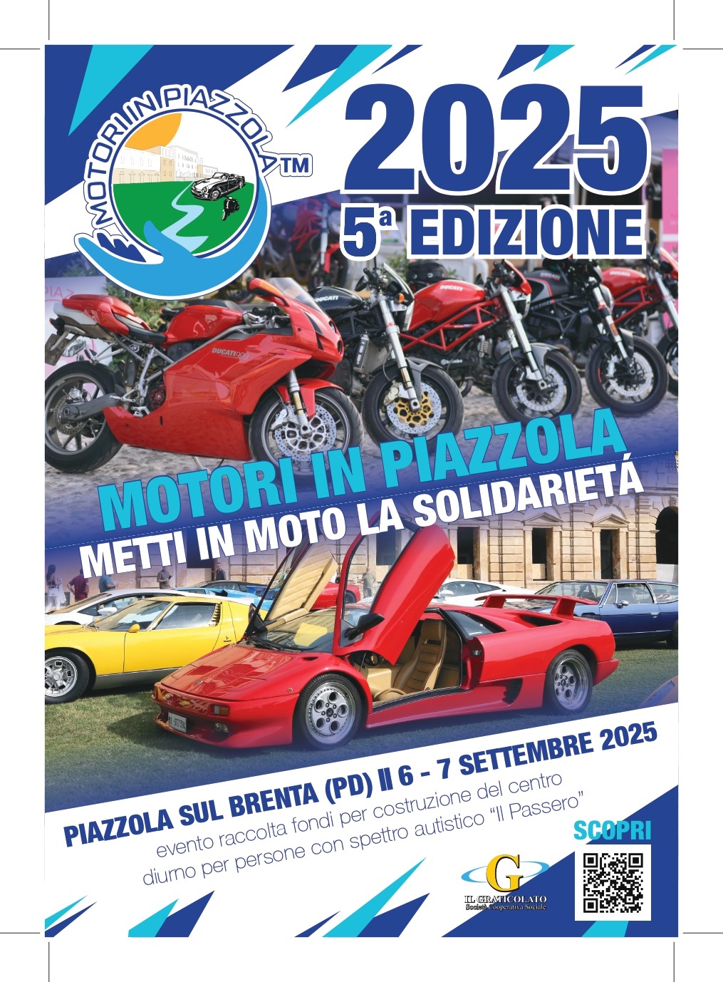 Il Contributo di Motori in Piazzola 2025 al Centro Il Passero