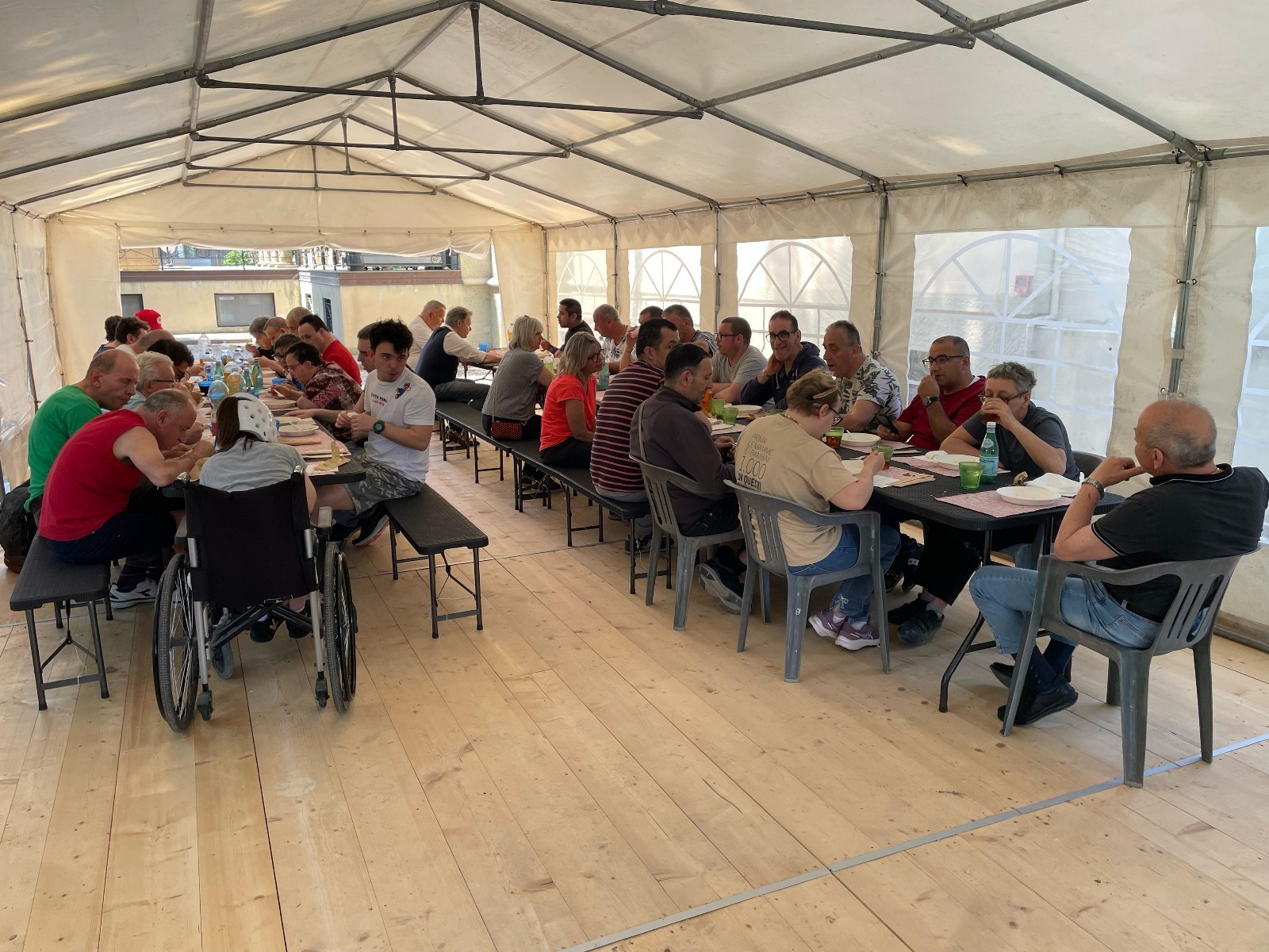 Al parco di Villa Breda con gli “Arcieri del Cedro” Al parco di Villa Breda con gli “Arcieri del Cedro”
