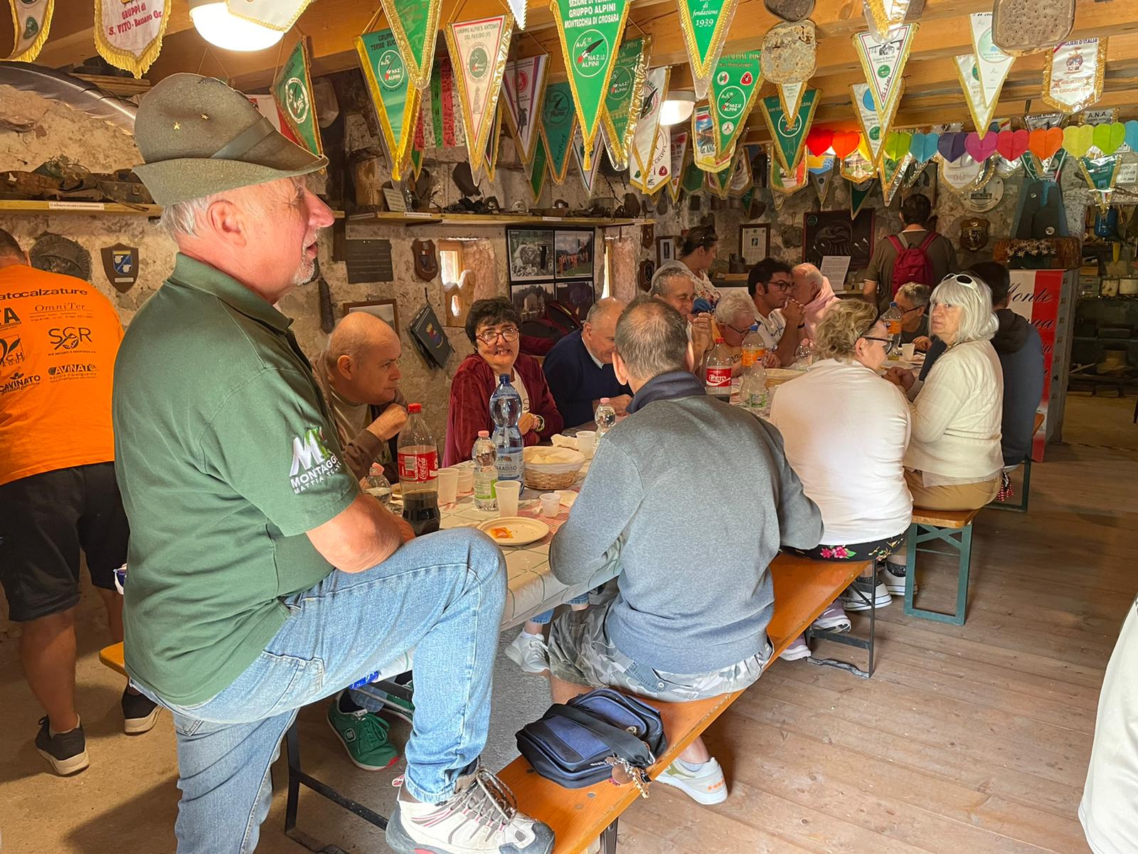 Una domenica con gli Alpini di Villa del Conte sul Monte Grappa