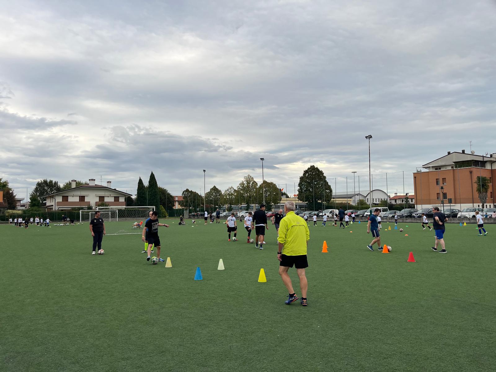 Primo allenamento del progetto Ability Vigontina